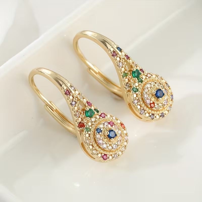 Multicolor Elegance Earrings