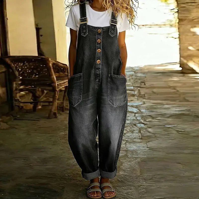 Carmen | Vintage Denim Jumpsuit