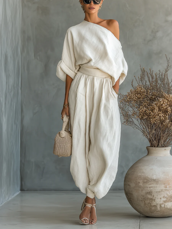 Mila | Two-Piece Off-Shoulder Set