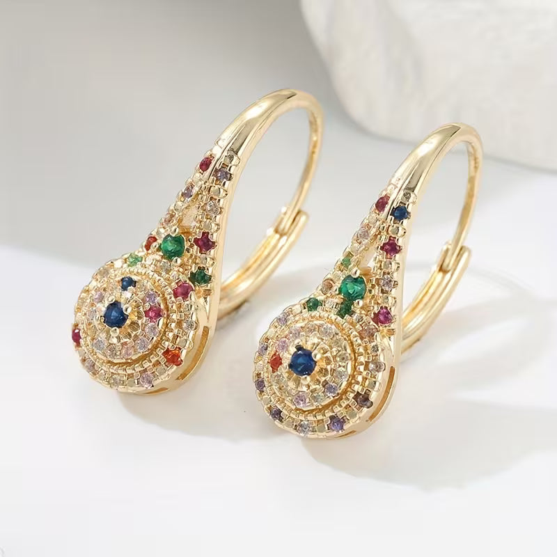 Multicolor Elegance Earrings