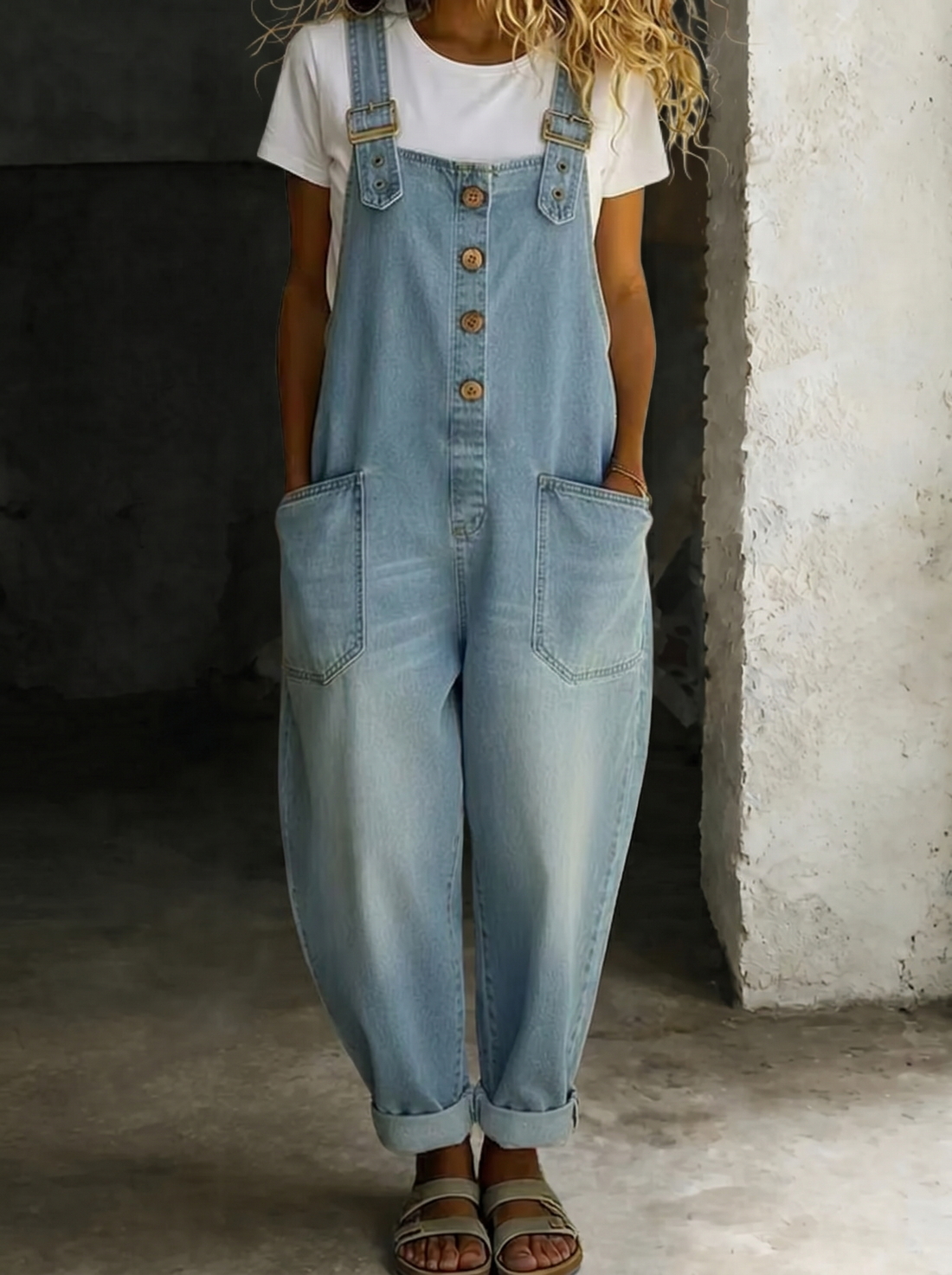 Carmen | Vintage Denim Jumpsuit