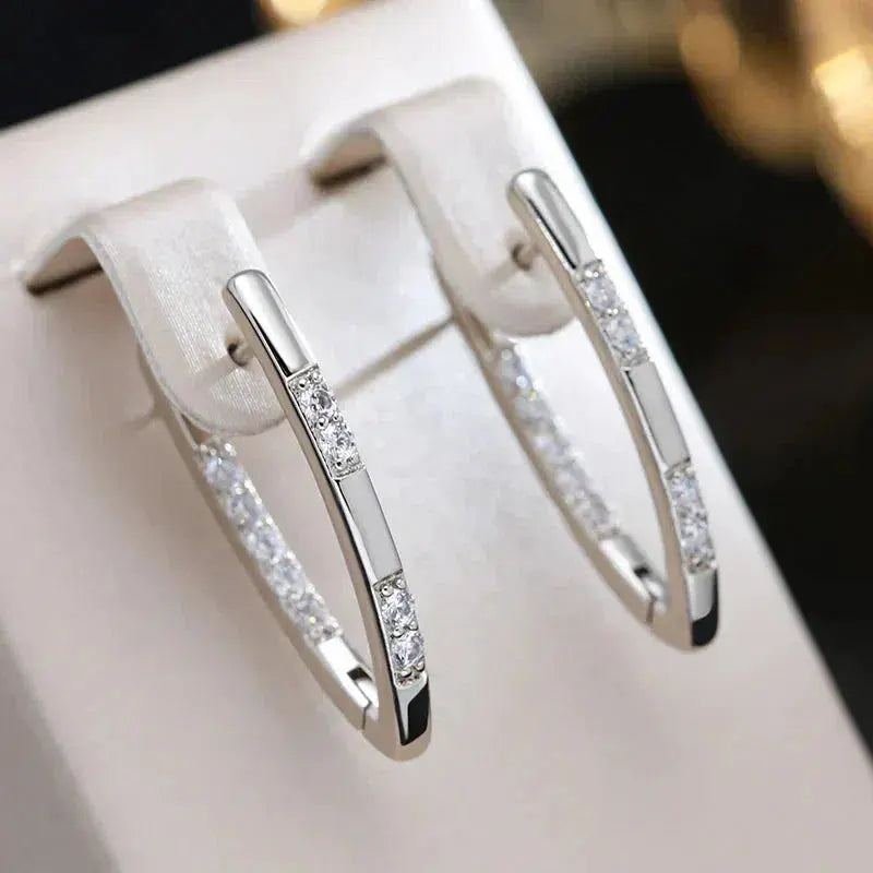 Lumière | Refined Zirconia Earrings