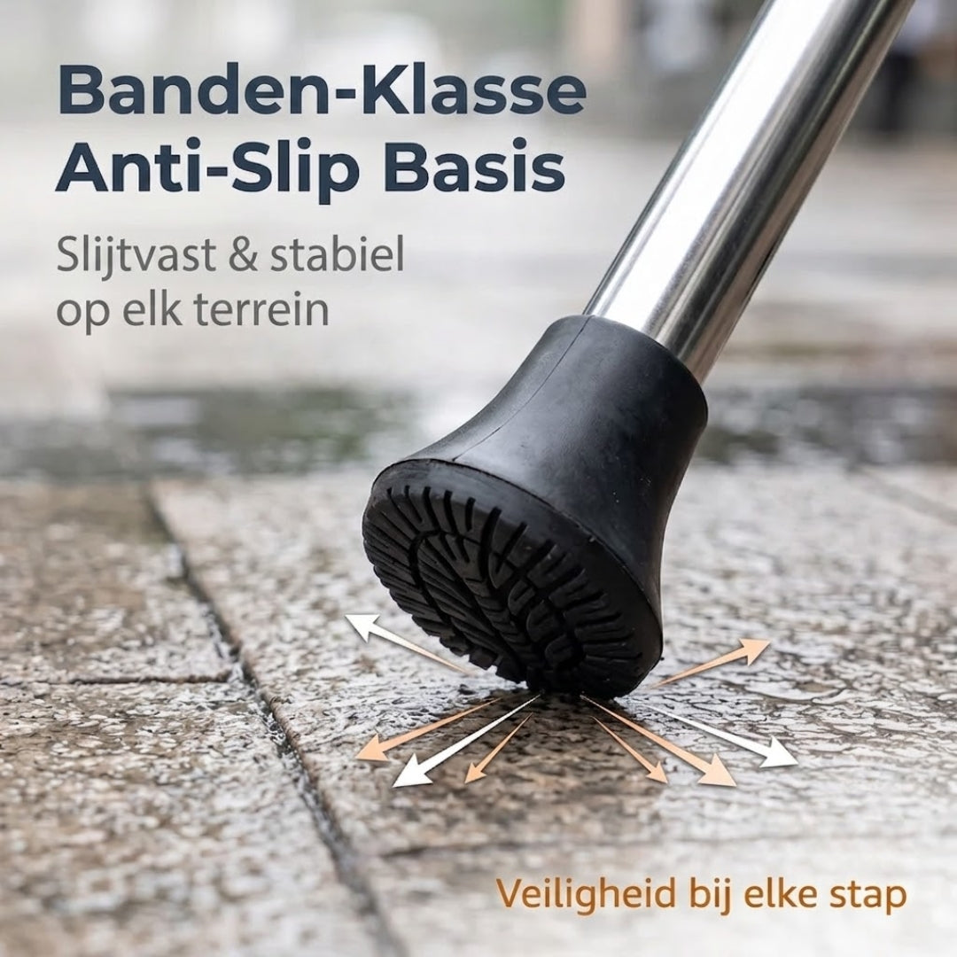 Wandelstok met Zitje - Opvouwbare Ondersteuning
