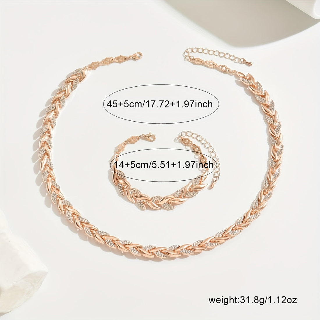 Cristalli Fishtail Set