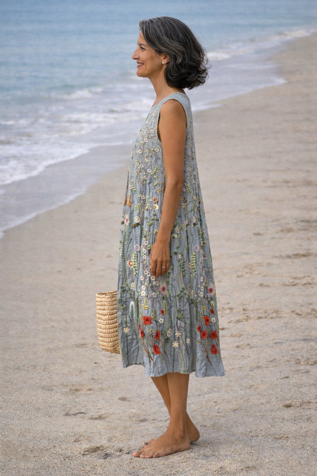 Cara | Wildflower Midi Dress