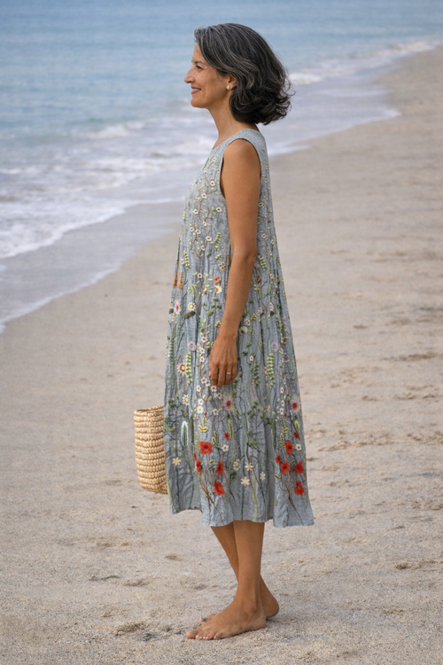 Cara | Wildflower Midi Dress