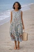 Cara | Wildflower Midi Dress