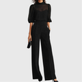 Elodie | Three-Piece Set with a Top and Wide-Leg Trousers