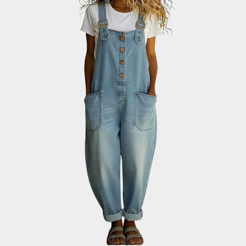 Carmen | Vintage Denim Jumpsuit