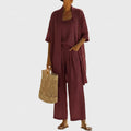 Lightweight, Breathable and Elegant Minimalist 3-Piece Set