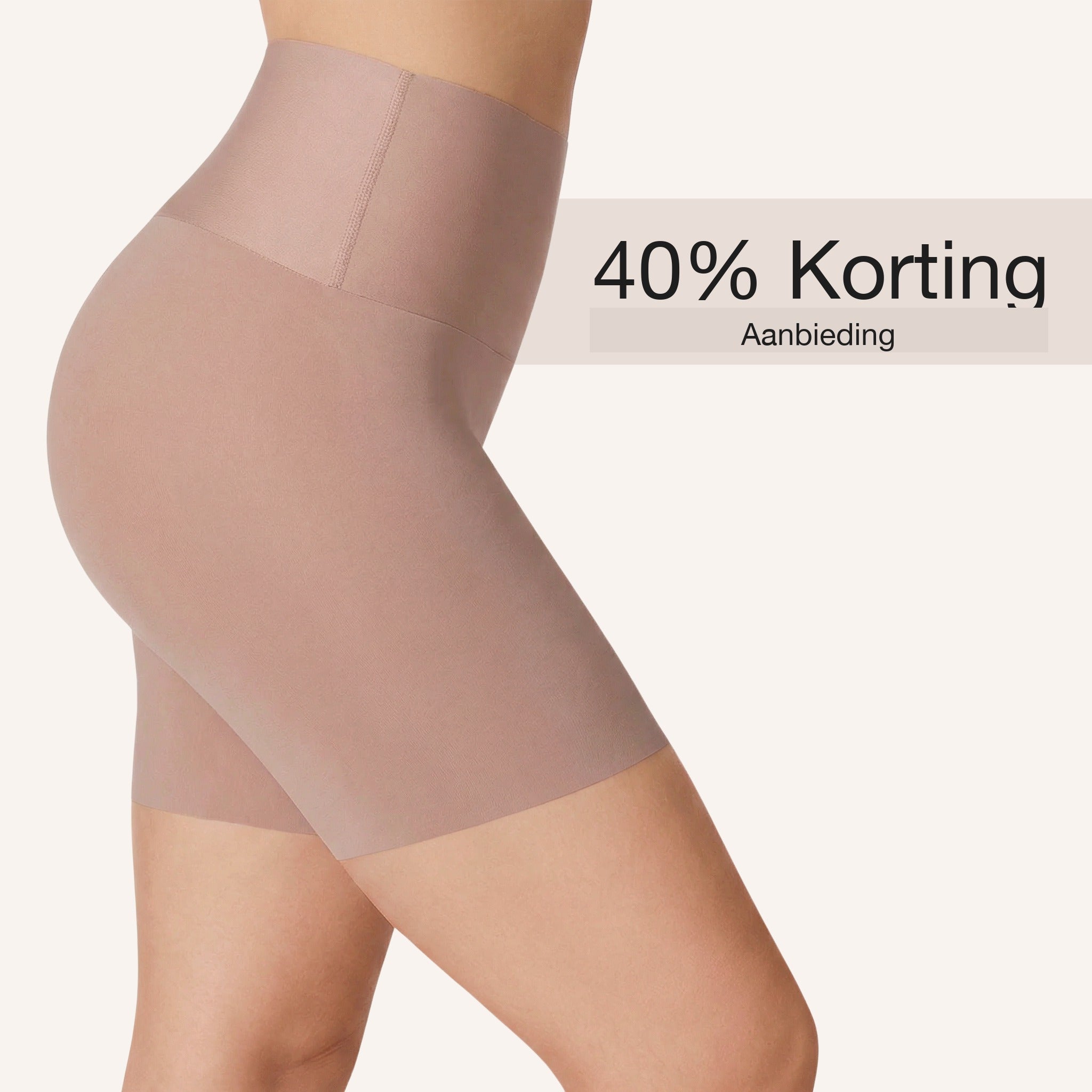 Valentina Anti-Rol Shaper Short â€“ Onzichtbaar & Corrigerend